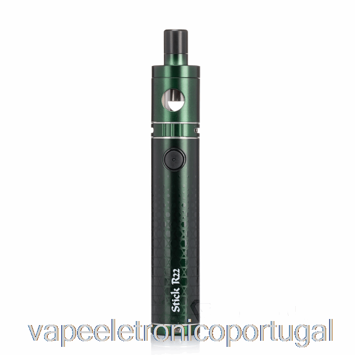 Vape Eletrônico Smok Stick R22 40w Starter Kit Verde Fosco